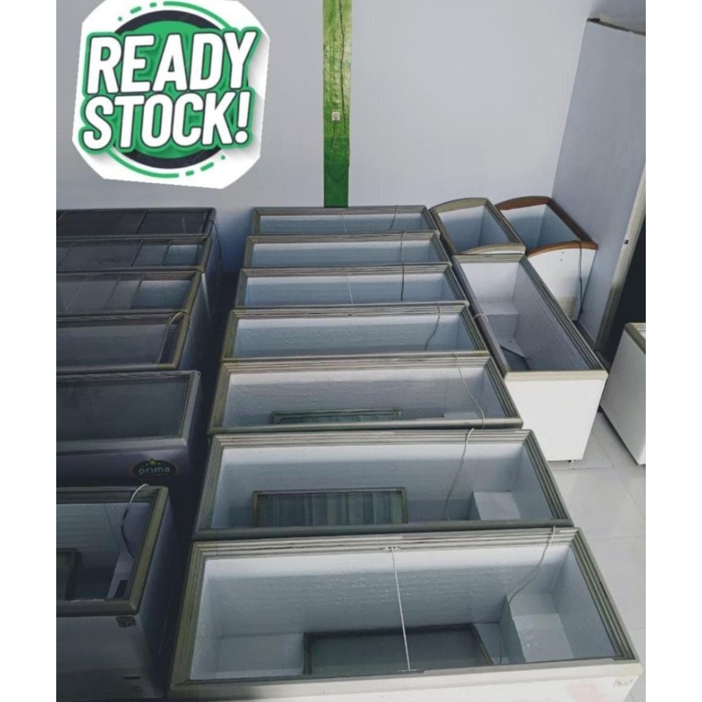 SLIDING FLAT FREEZER STARCOOL KAPASITAS 600 LITER BEKAS, freezer pintu kaca bekas
