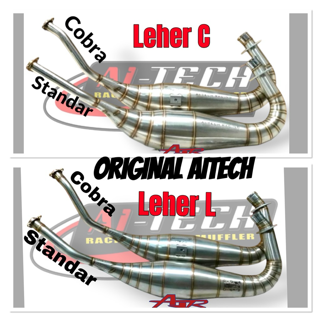 Chember Perut Ninja R RR SS ZX Original AITECH Stainless Cobra NonCobra Super Cobra Leher C & L PNP 
