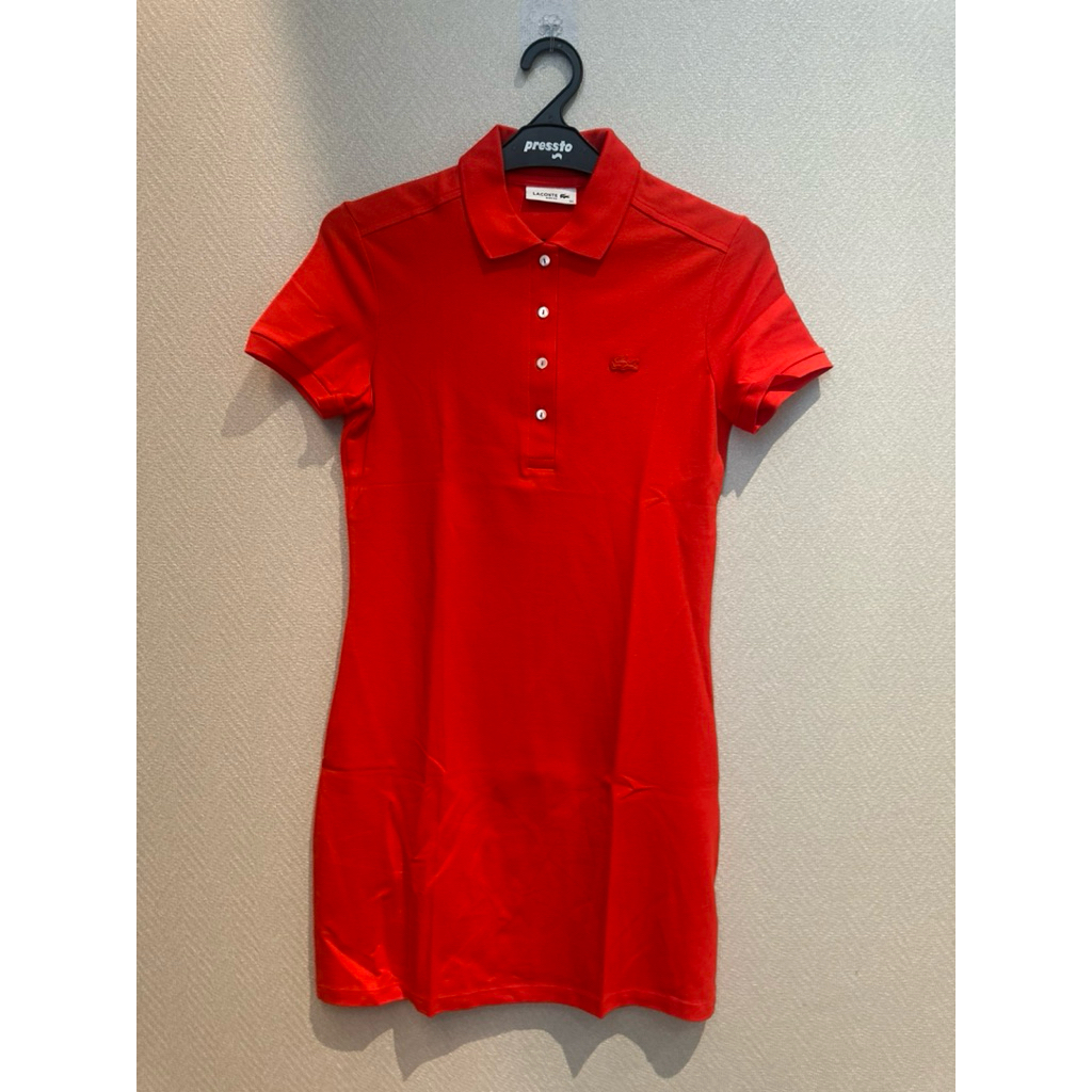 Preloved Lacoste Polo Dress Slim fit