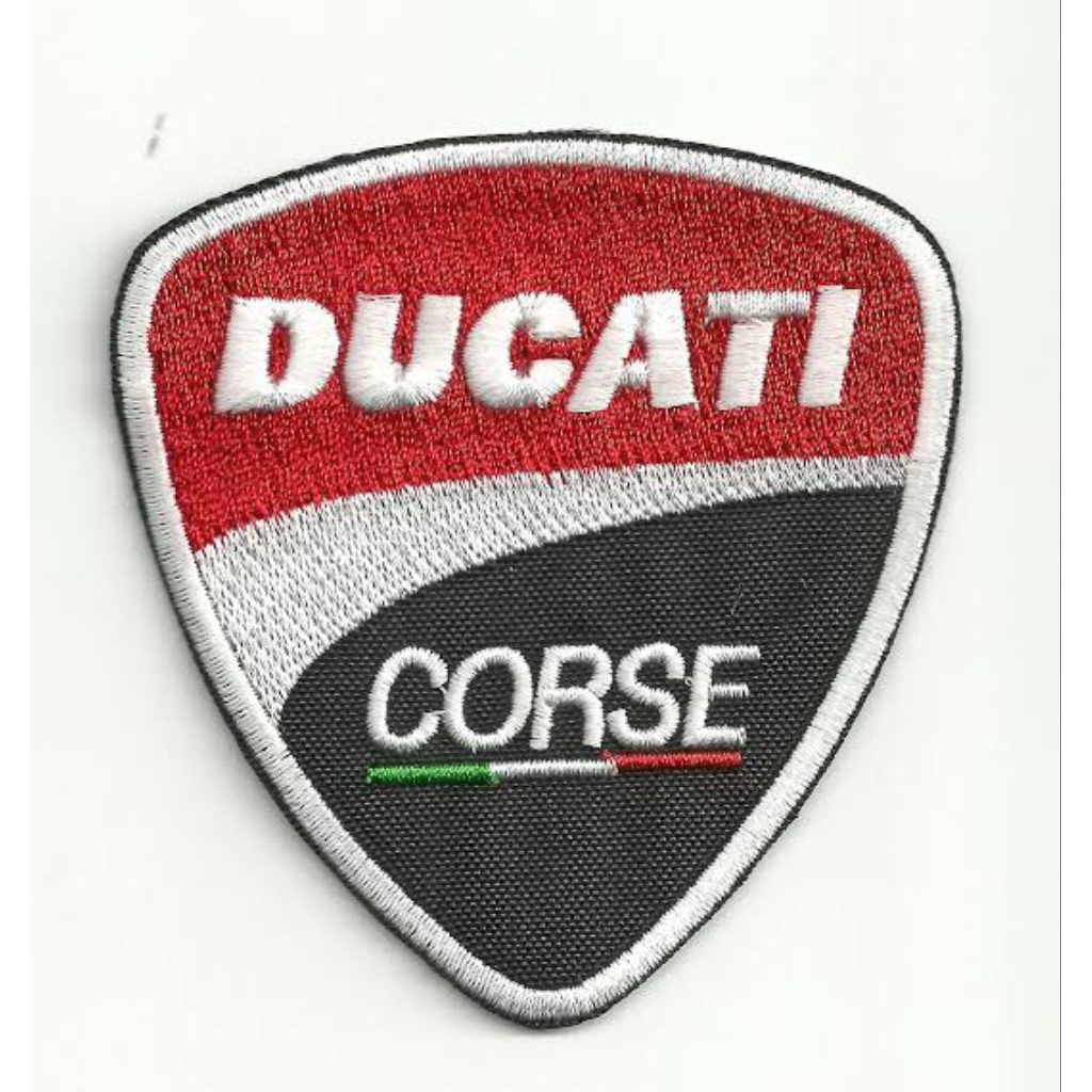 DUCATI PATCH LOGO BORDIR EMBLEM