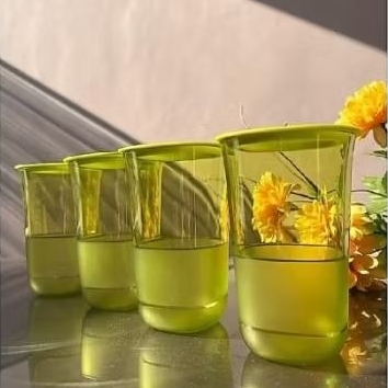 gelas kristal Tupperware (baru)