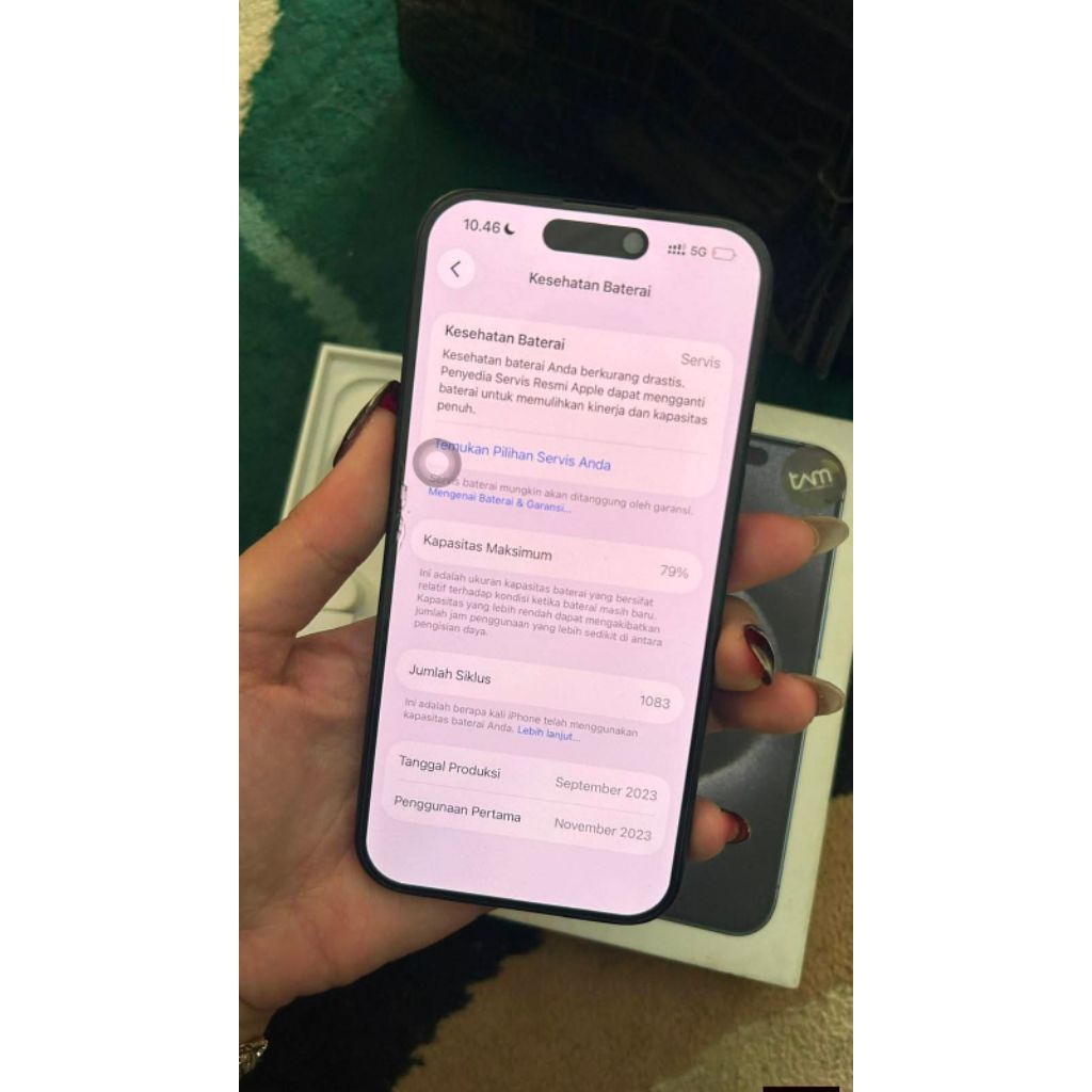 IPHONE 15PRO 128GB