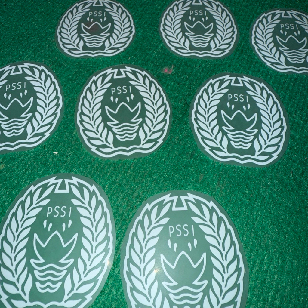 Patch PSSI putih biru merah 1994/1995
