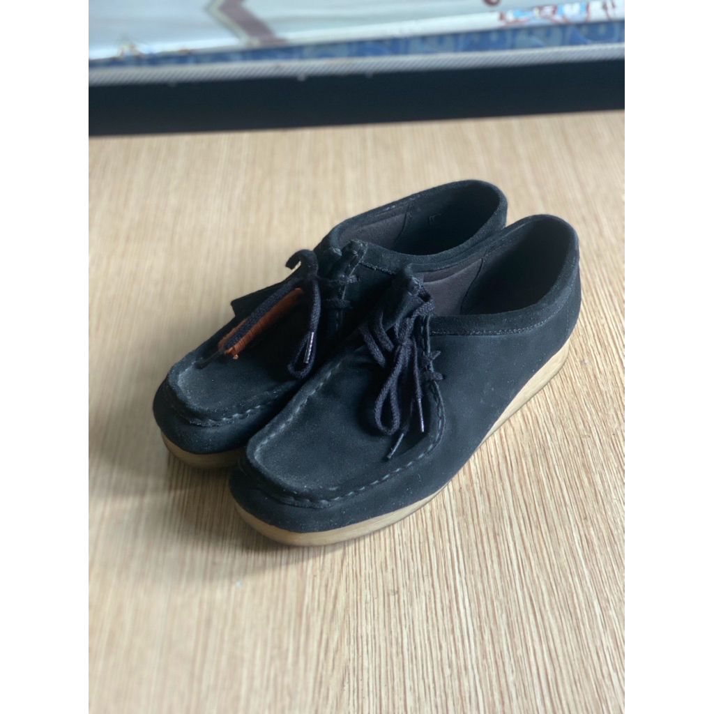 Clarks Wallabees Black