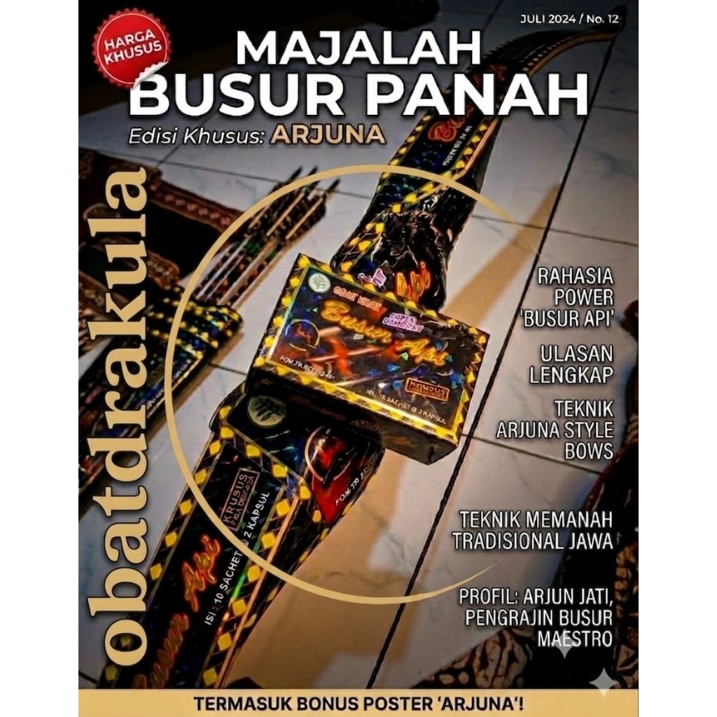 Gambar poster Arjuna Busur Panah Api