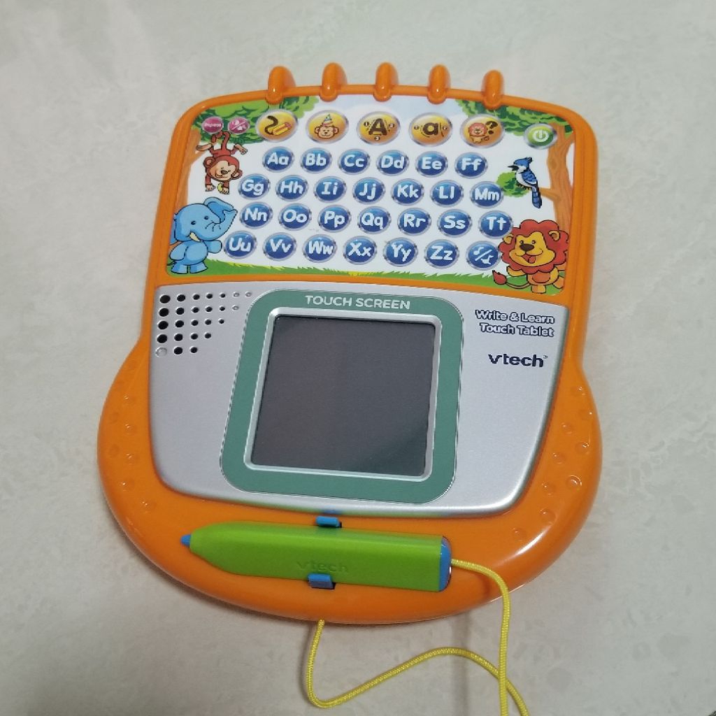 mainan vtech write learn alphabet