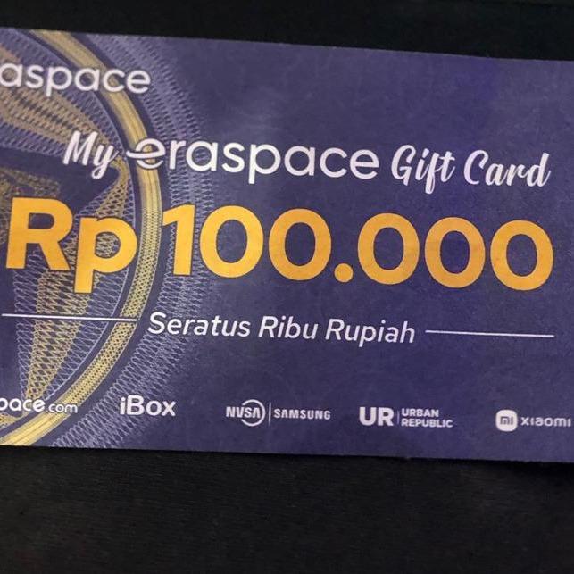 MyEraspace Gift Card Rp. 100.000