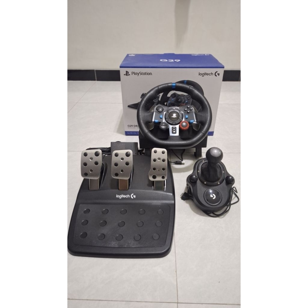 (SECOND) STERING WHEEL LOGITECH G29 + SHIFTER