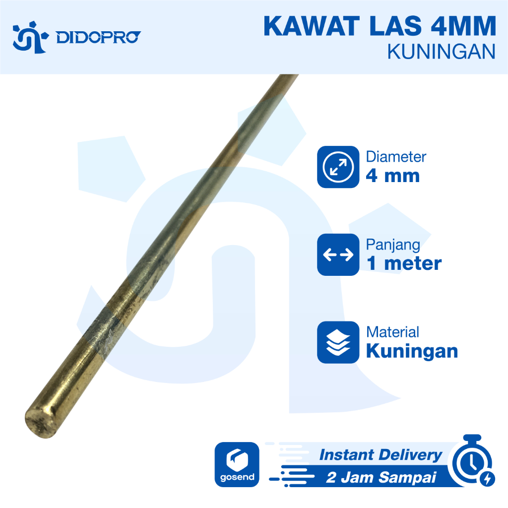 Kawat Las Kuningan 4mm