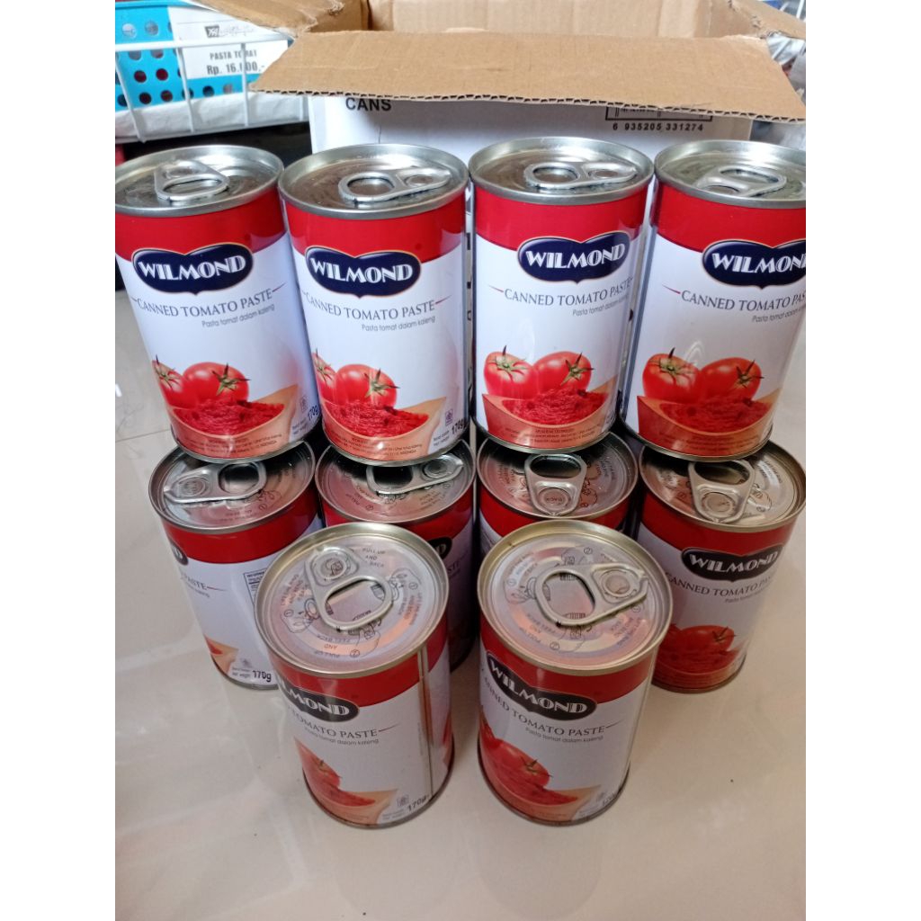 Wilmond Tomato paste 170gr | pasta tomat kaleng  HALAL