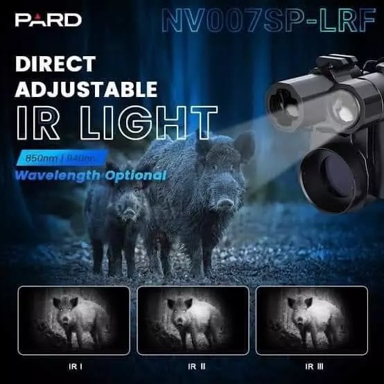 READY PARD 007SP-LRF TERBARU / Night Vision PARD 007 clip on