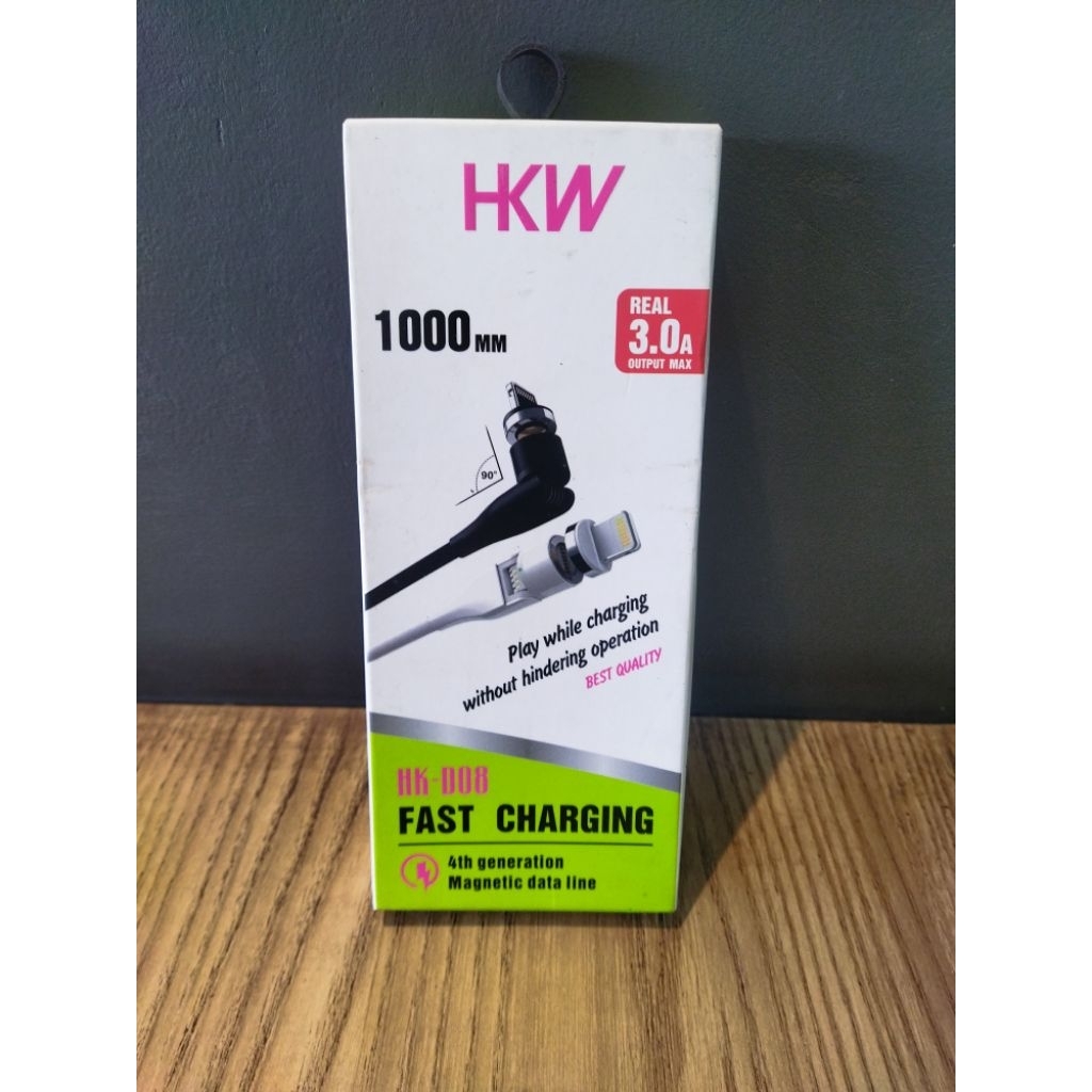 Kabel data Magnettik HKW HK D08 Fast Charging