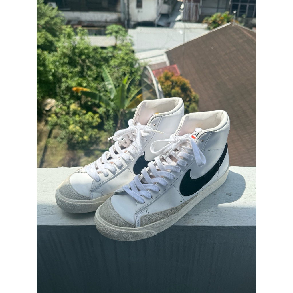 Prelove Nike Blazer Mid 43 White No Box US 9.5