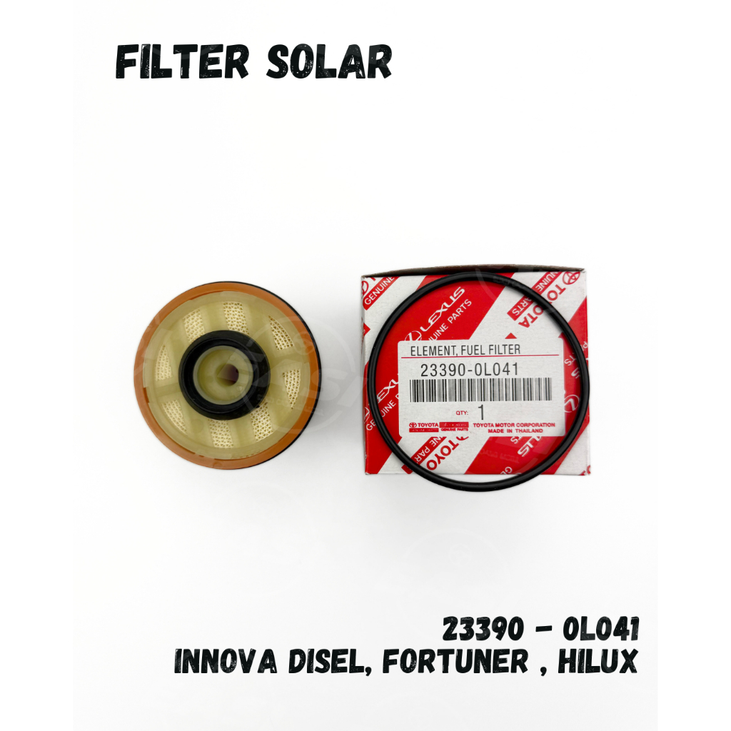 FUEL FILTER TOYOTA INNOVA FORTUNER Hilux Hiace 23390-0L041 0L041