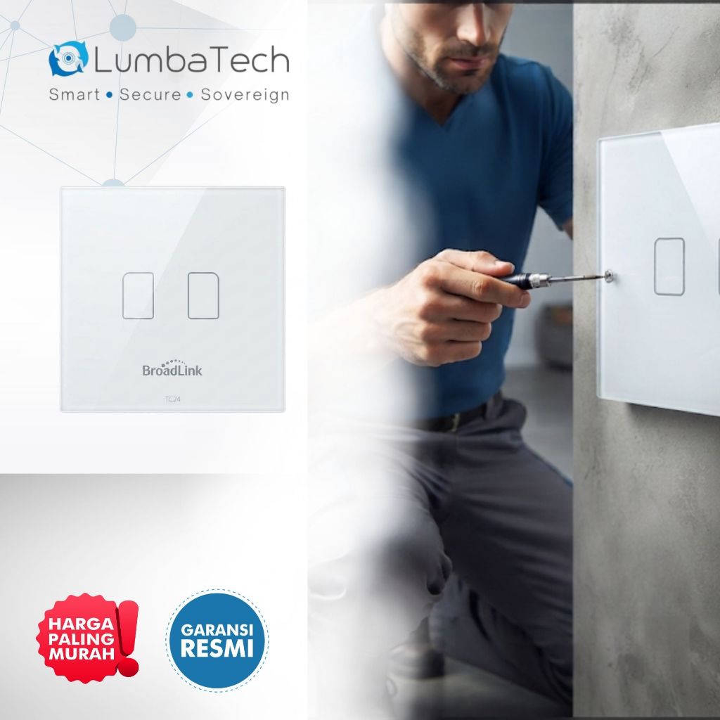 BROADLINK Smart Home Touch Switch 2 gang