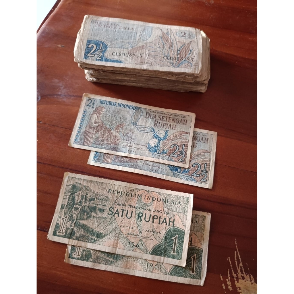 Uang 1 Rupiah Tahun 1961