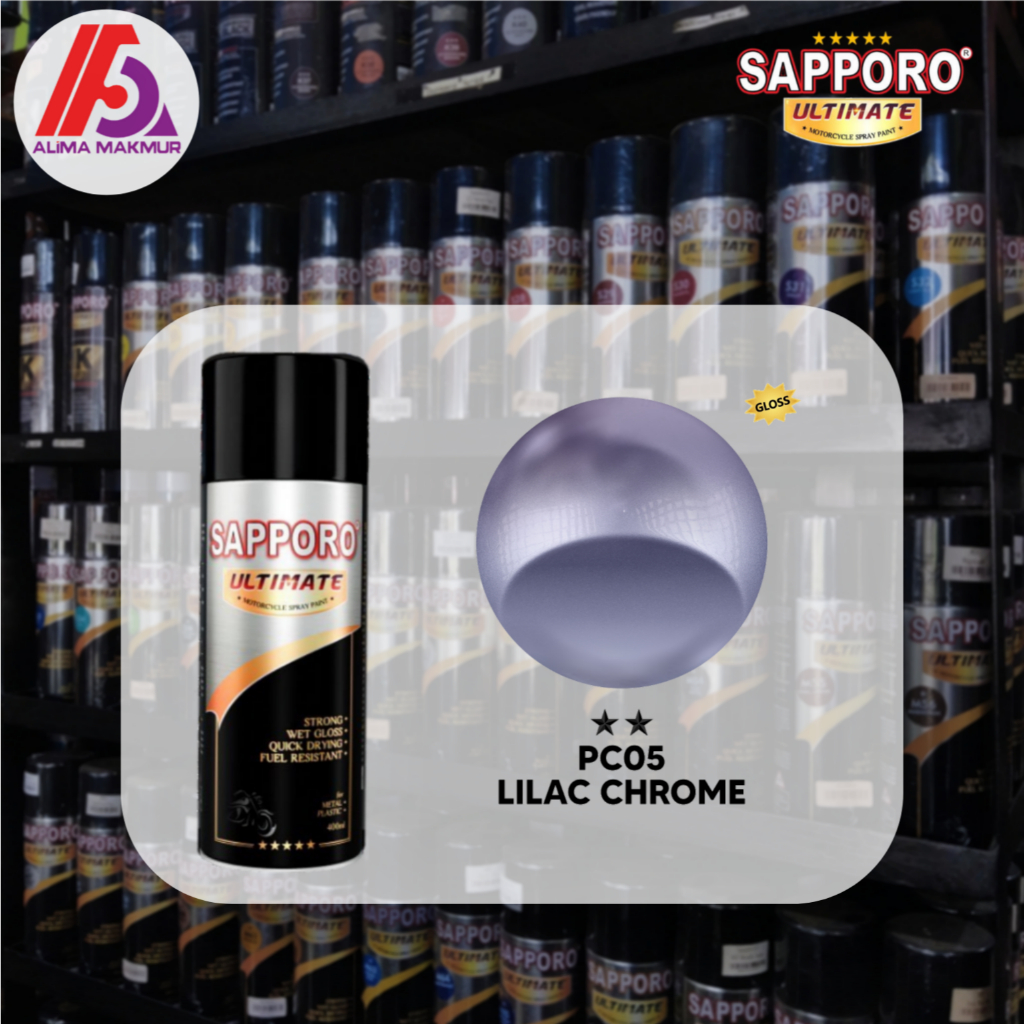 Sapporo Ult PC05 Lilac Chrome 400cc / Cat Sapporo Chrome / Chrome Lilac