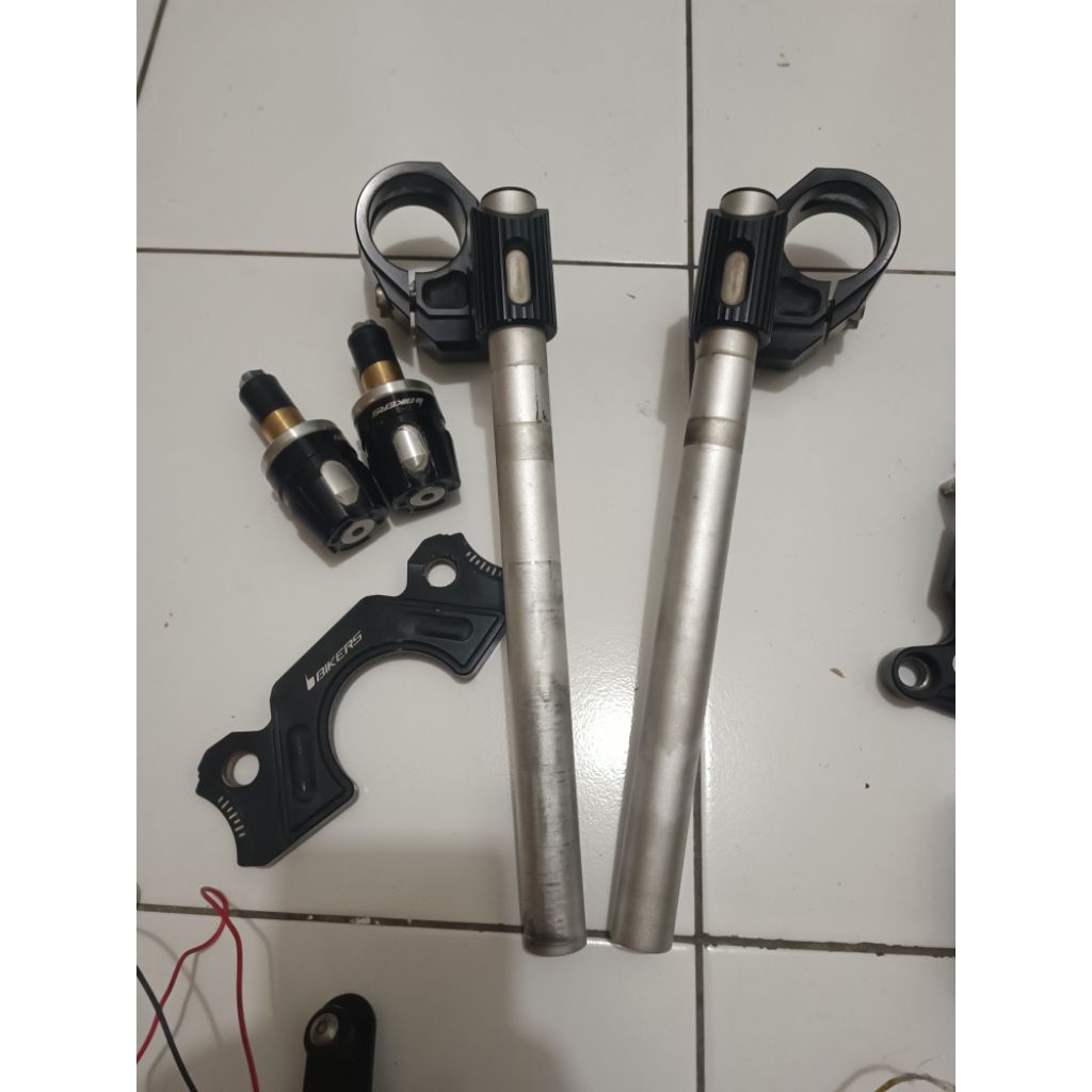Stang jepit + Jalu stang BIKERS Kawasaki er6 er6n er6f
