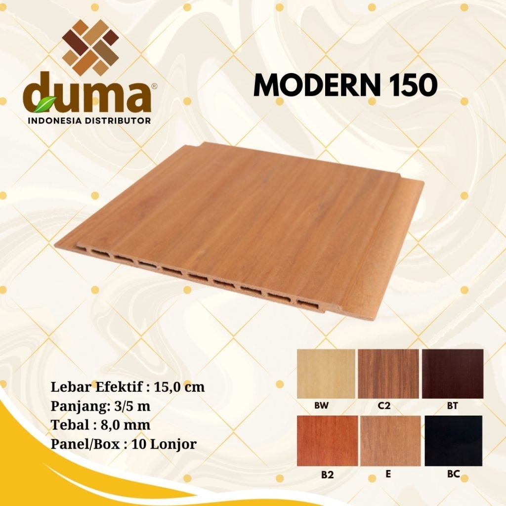 DUMA PANEL Modern 150 (Pelapis Dinding & Plafon)