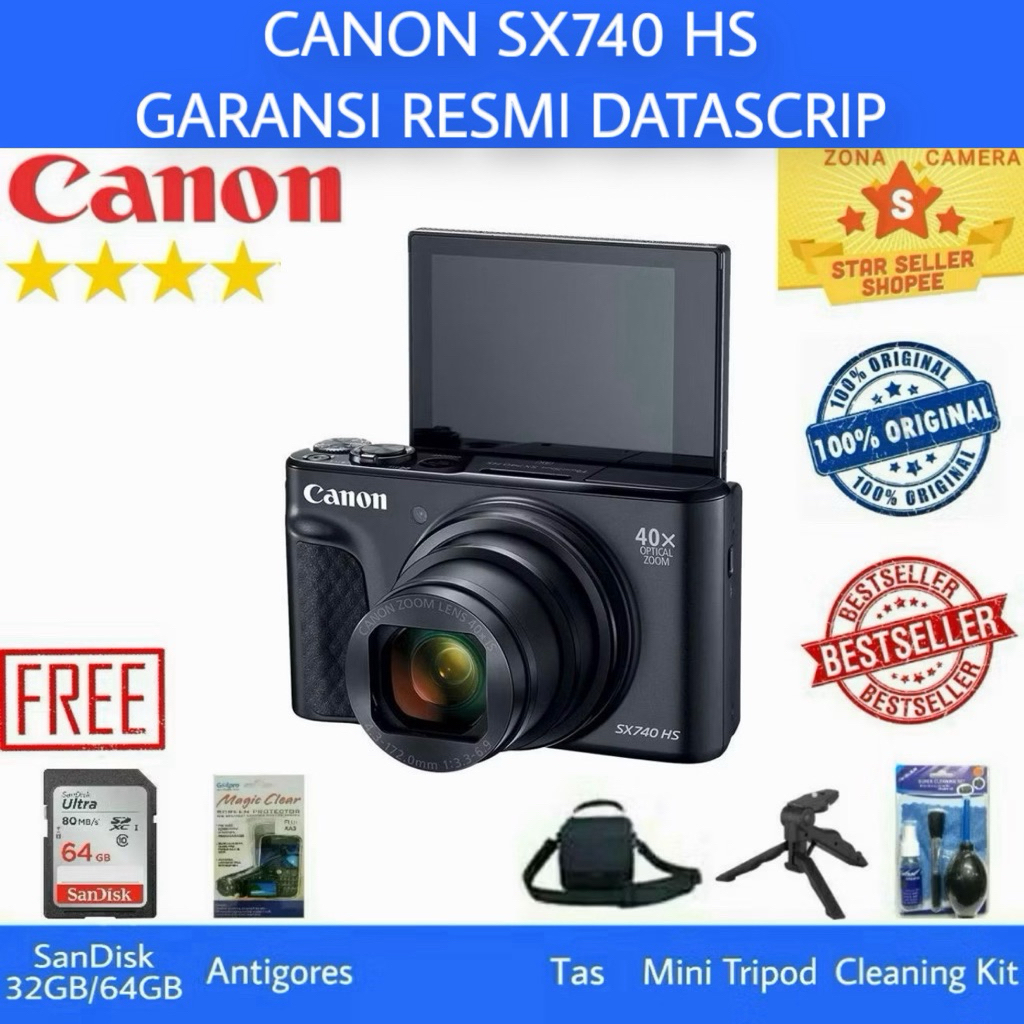 [NEW] CANON POWERSHOT SX740 HS / CANON SX740 HS / CANON SX740HS DIGITAL POCKET