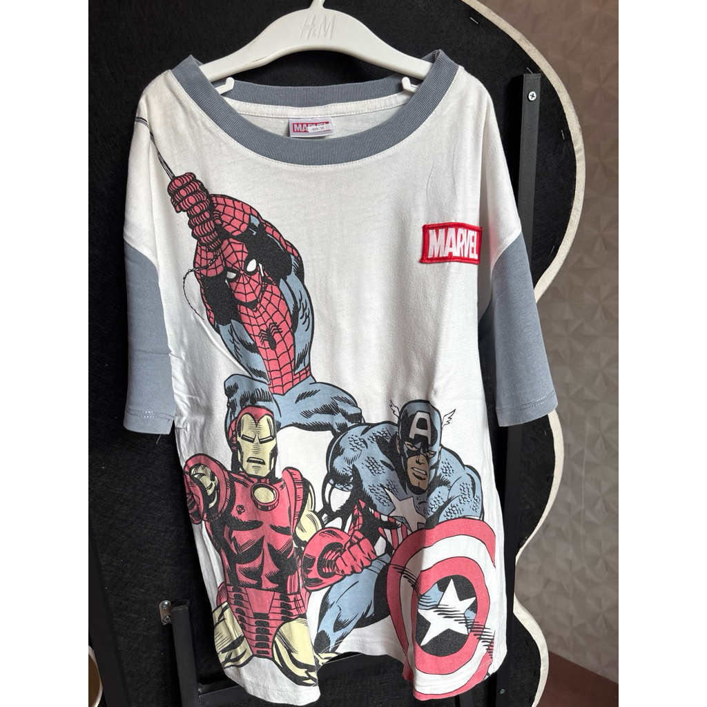 preloved kaos anak marvel cotton on