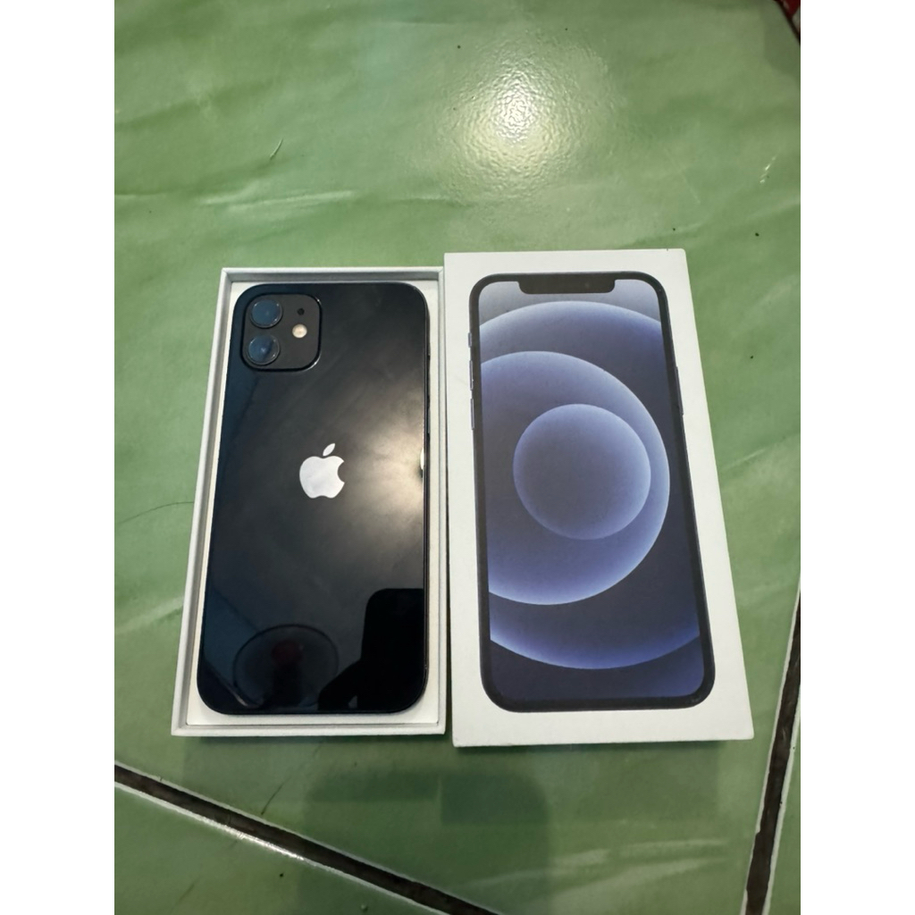 Iphone 12 128 Ibox Black Fulset Original