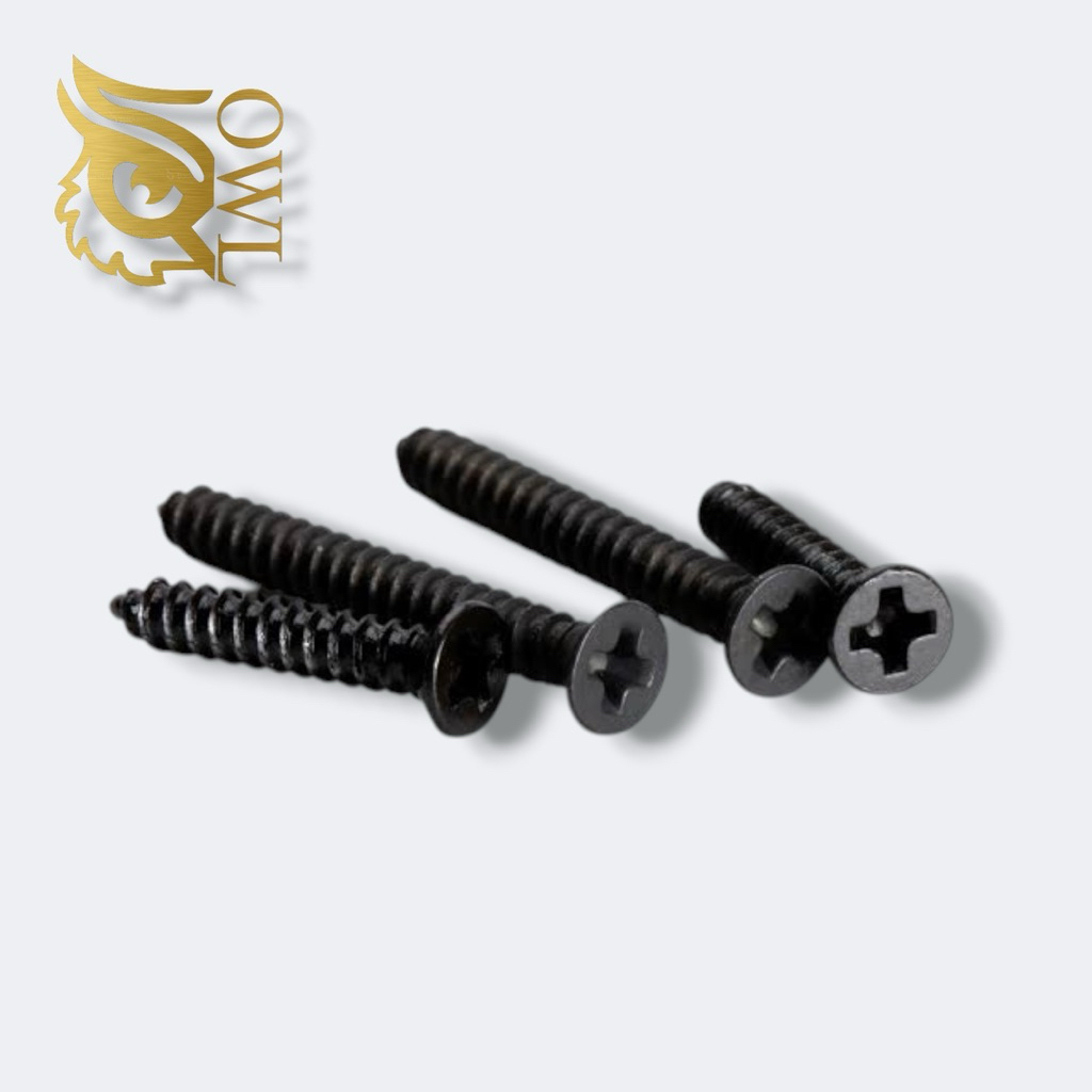 Original Gibson Mounting Pickup Screw - Black