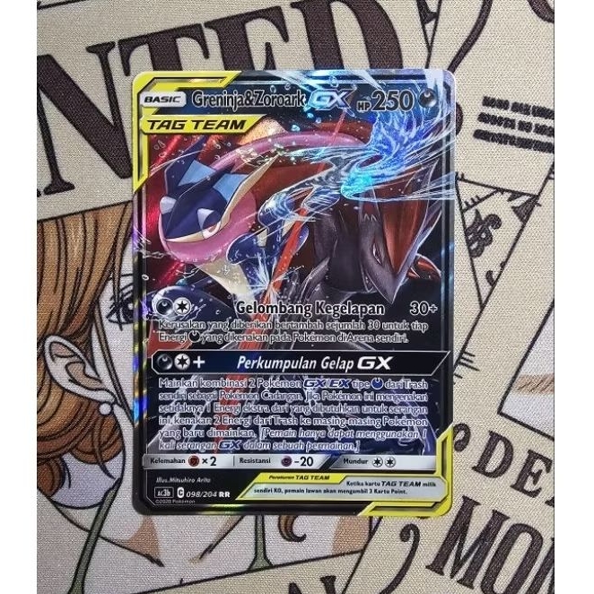Greninja & Zoroark GX Tag Team | Pokemon TGC Indonesia