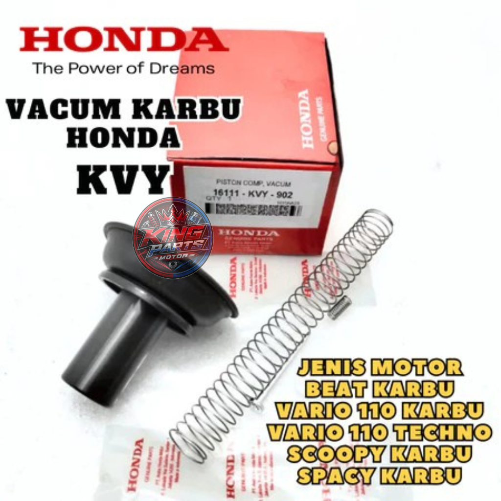 16111-KVY-902 ORIGINAL VACUM KARBURATOR KVY / KVB HONDA BEAT KARBU VARIO 110 KARBU VARIO 110 TECHNO 