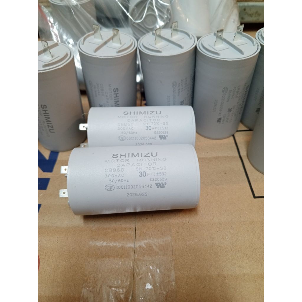 Capacitor Shimizu 30 uf 300VAC
