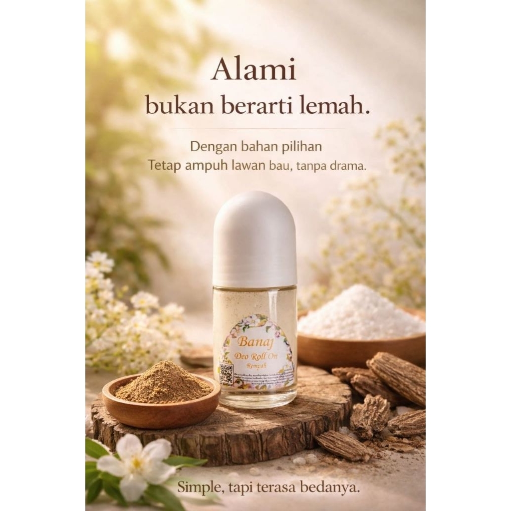 Deodorant Banaj ori/banaj roll on/Deodoran/banaj bpom