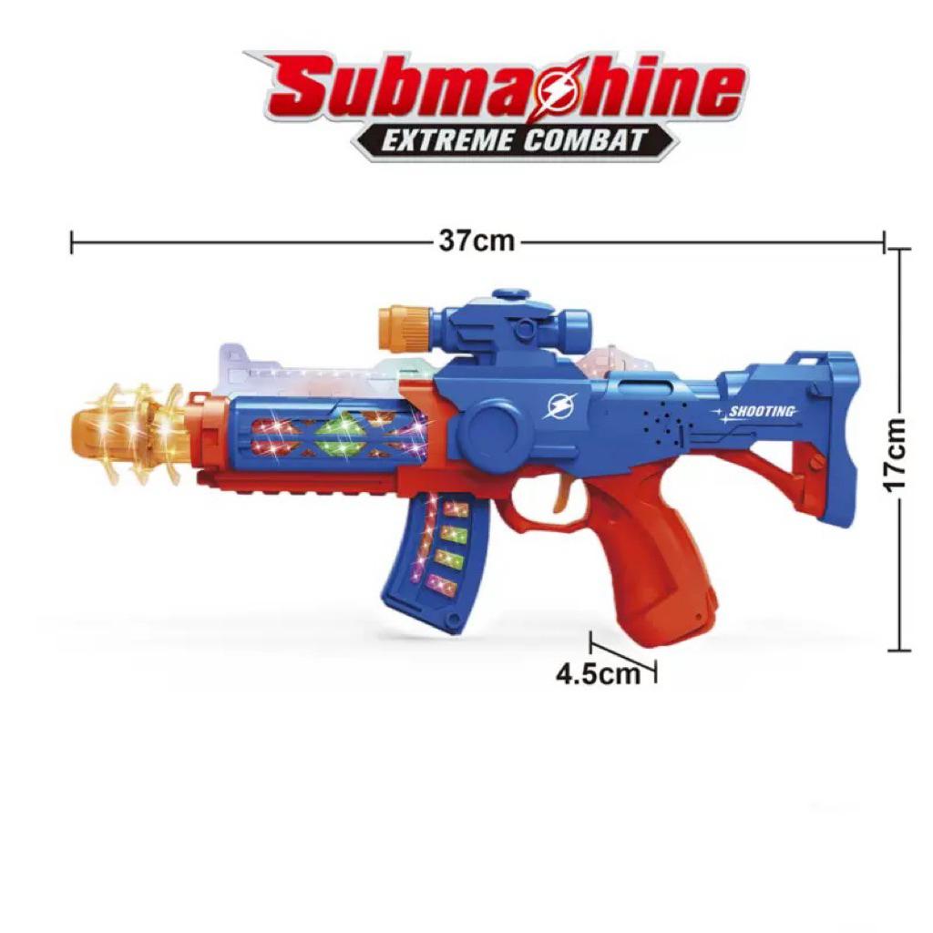 Pistol Laser Mainan Anak senjata Pistol Mainan Laser dan suara