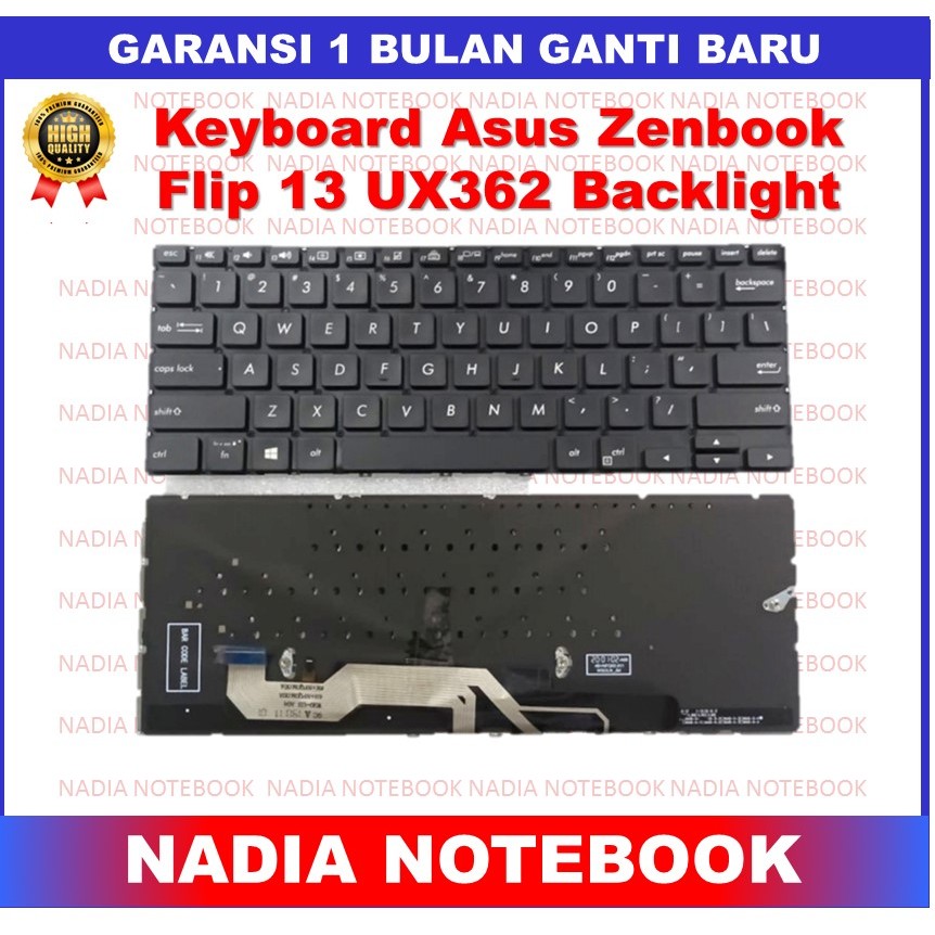 Keyboard Asus Zenbook Flip 13 UX362 UX362f UX362fa UX362CA Q326 Q326FA