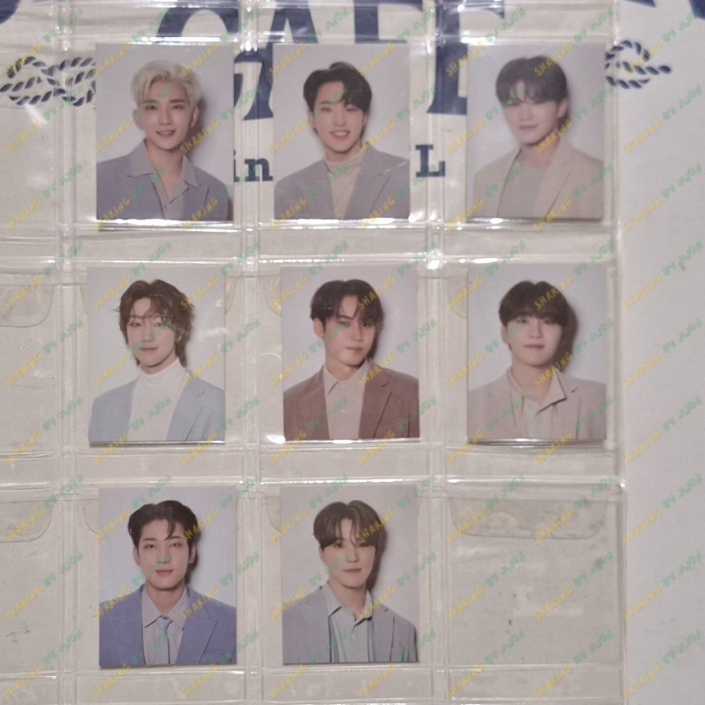 (ready stock) id photo incomplete seventeen - joshua hoshi woozi mingyu seungkwan dino svt
