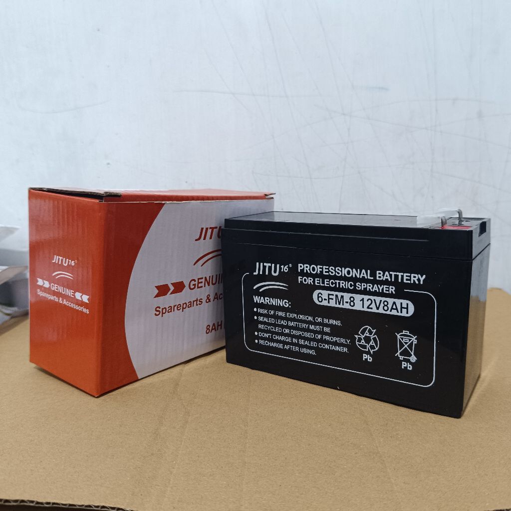 Baterai Sprayer Jitu 12V 8AH