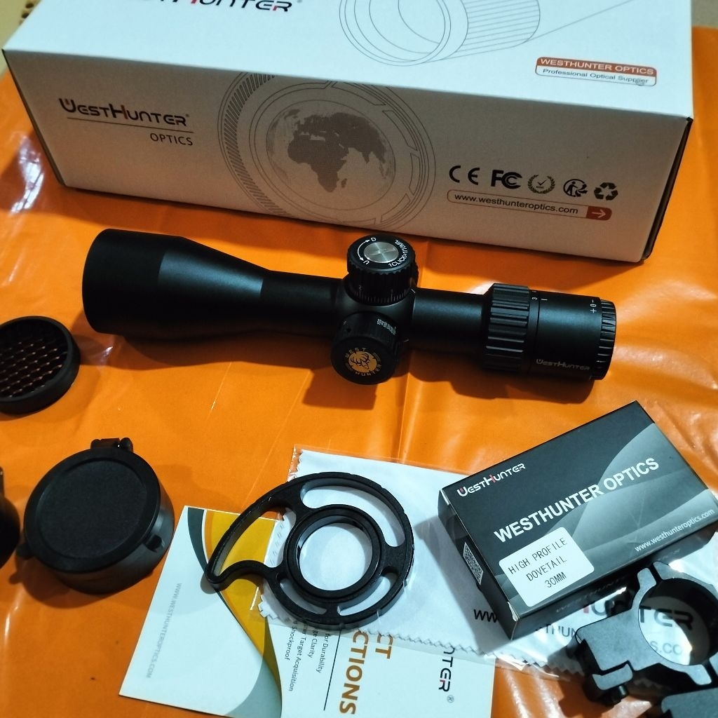 Telescope westhunter HD 3-12x44 FFP