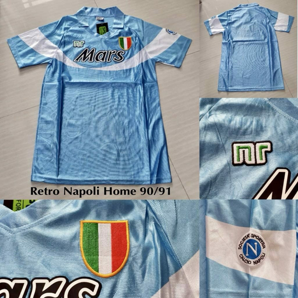 Jersey Retro Home Napoli 1990