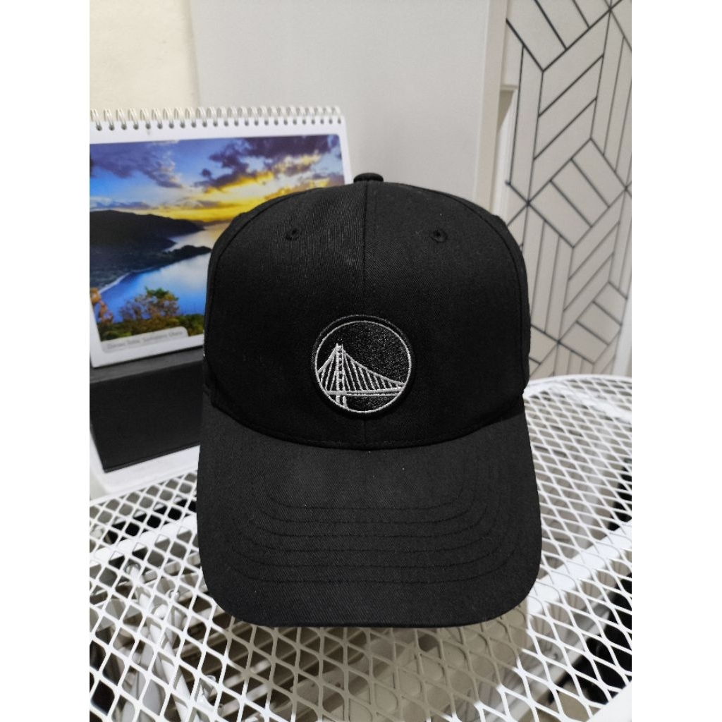 Topi NBA Golden State Warriors Black Original