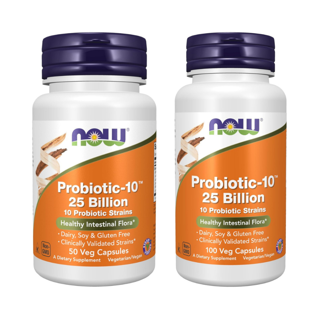Now Foods Probiotic-10 25 Billion - 10 Probiotic Strains