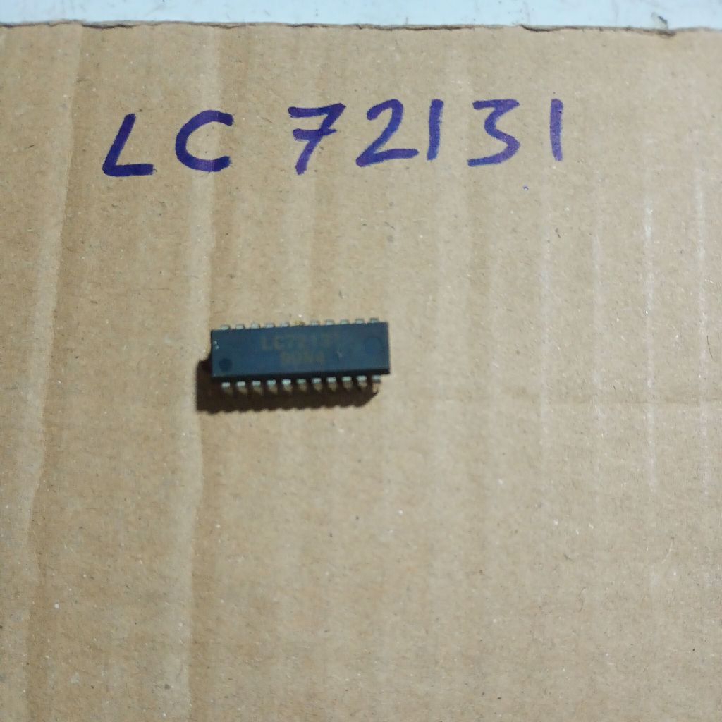 IC LC 72131 ORI CABUTAN AMAN NORMAL DI CABUT DARI RADIO FM YG NORMAL