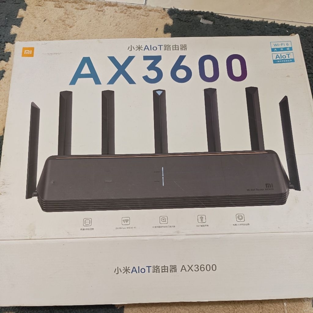 XIAOMI AloT ROUTER AX3600 - WIFI 6 WIRELESS2976Mbps