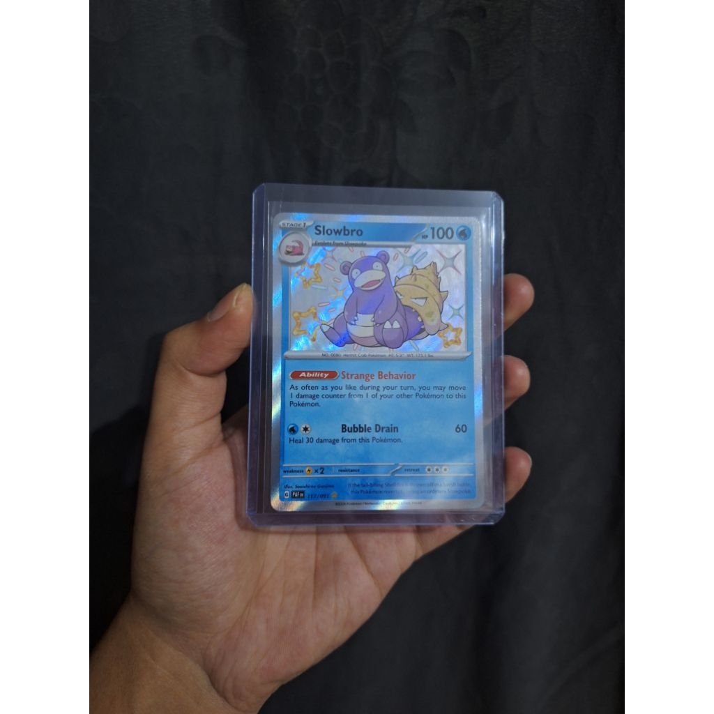 2024 Pokemon TCG Slowbro #117 Paldean Fates EN