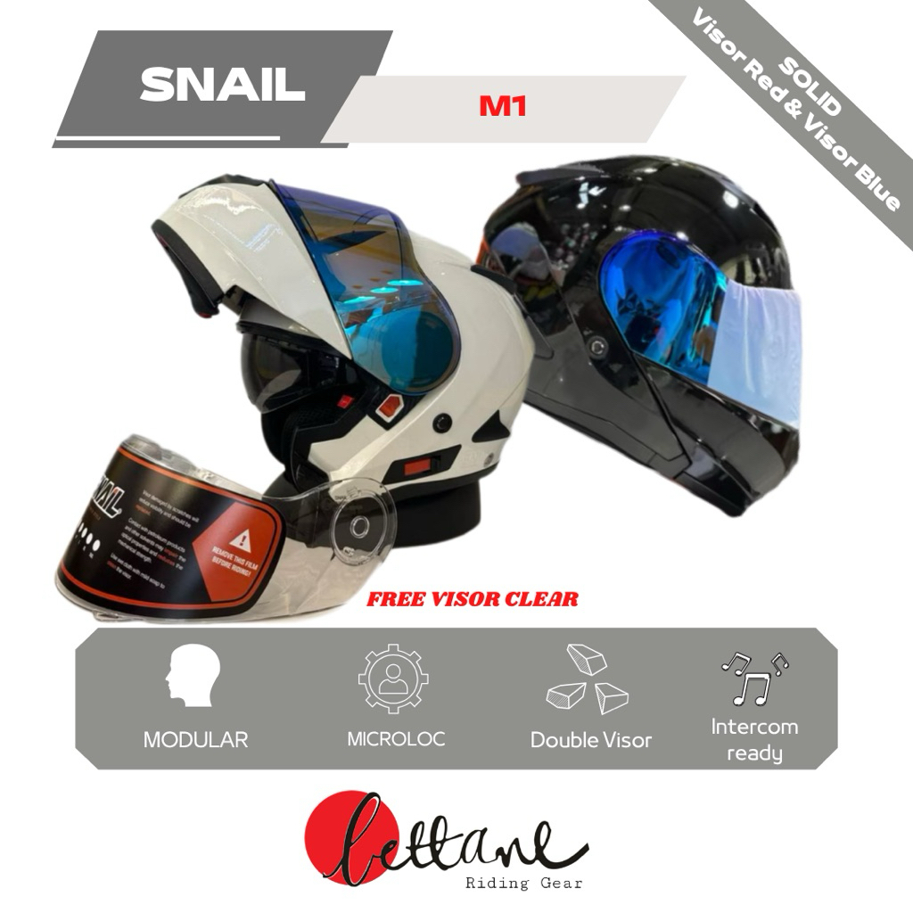HELM SNAIL MODULAR M1 Helm Modular Flip Up