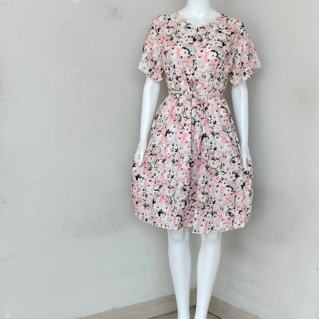 JESS || (LILY DRESS) DASTER  KUDA MAS COUTURE LD 100CM