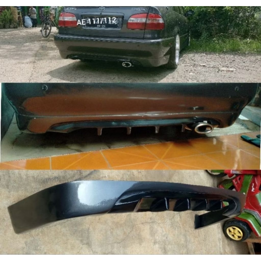 Bodykit belakang all new coroalla ae111/112