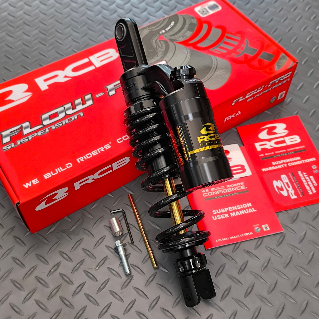 Shockbreaker Shock RCB Flow Pro Tabung Double Click Beat Scoopy Vario 125 150 Genio Stylo 330MM