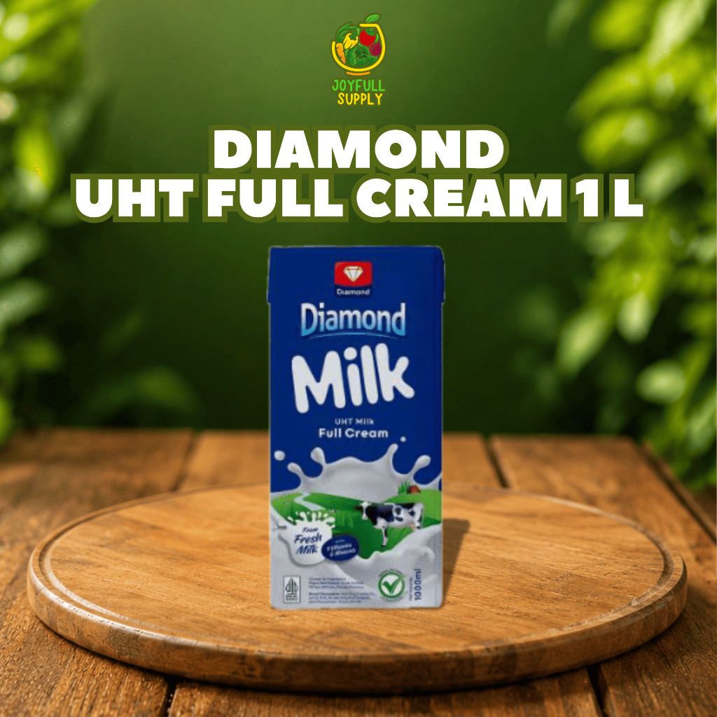 Susu Uht Diamond Full Cream 1 Liter / Diary Product / Joyfull Supply