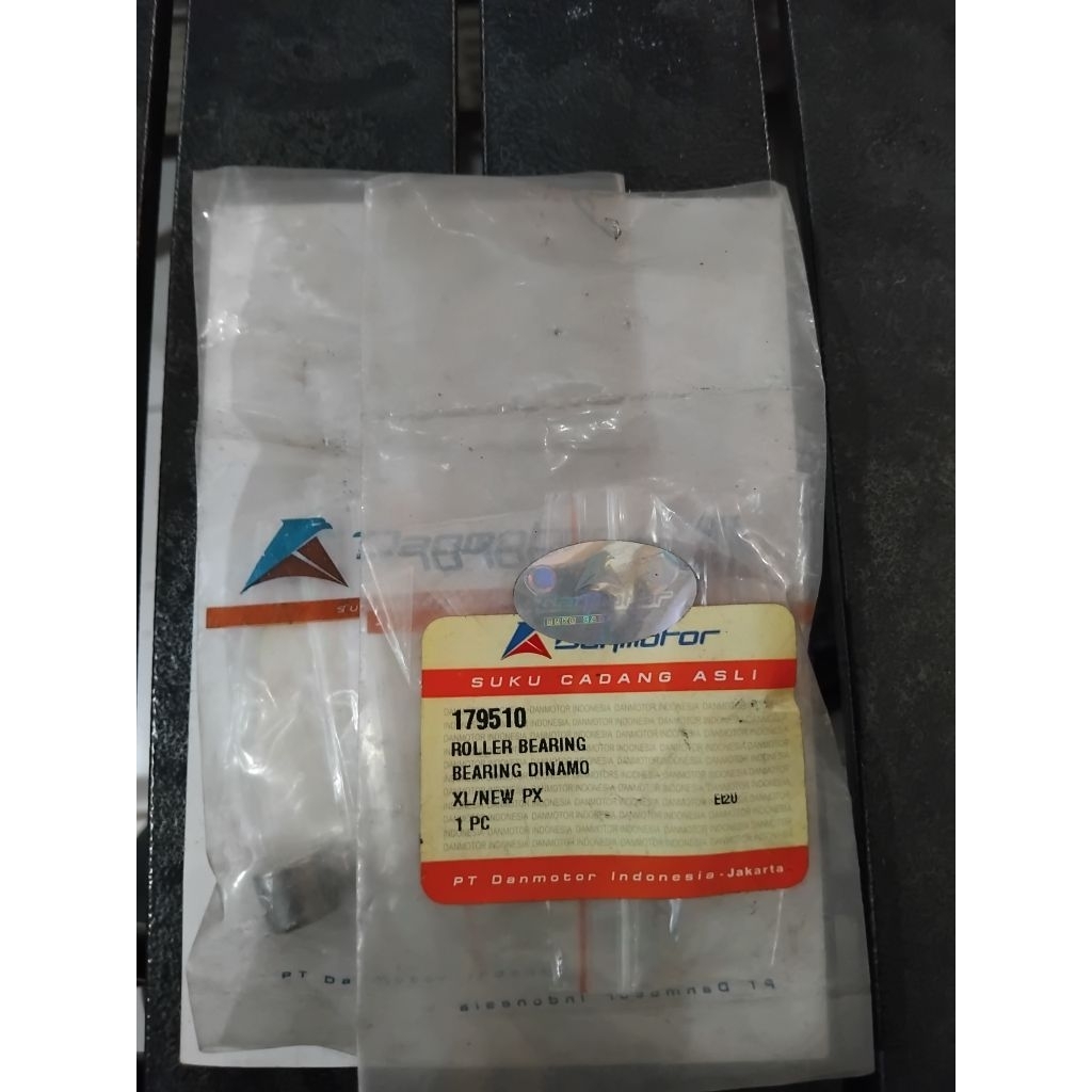Danmotor Bearing Dinamo Roller 179510 untuk XL/NEW PX Suku Cadang Asli PT Danmotor Indonesia Jakarta
