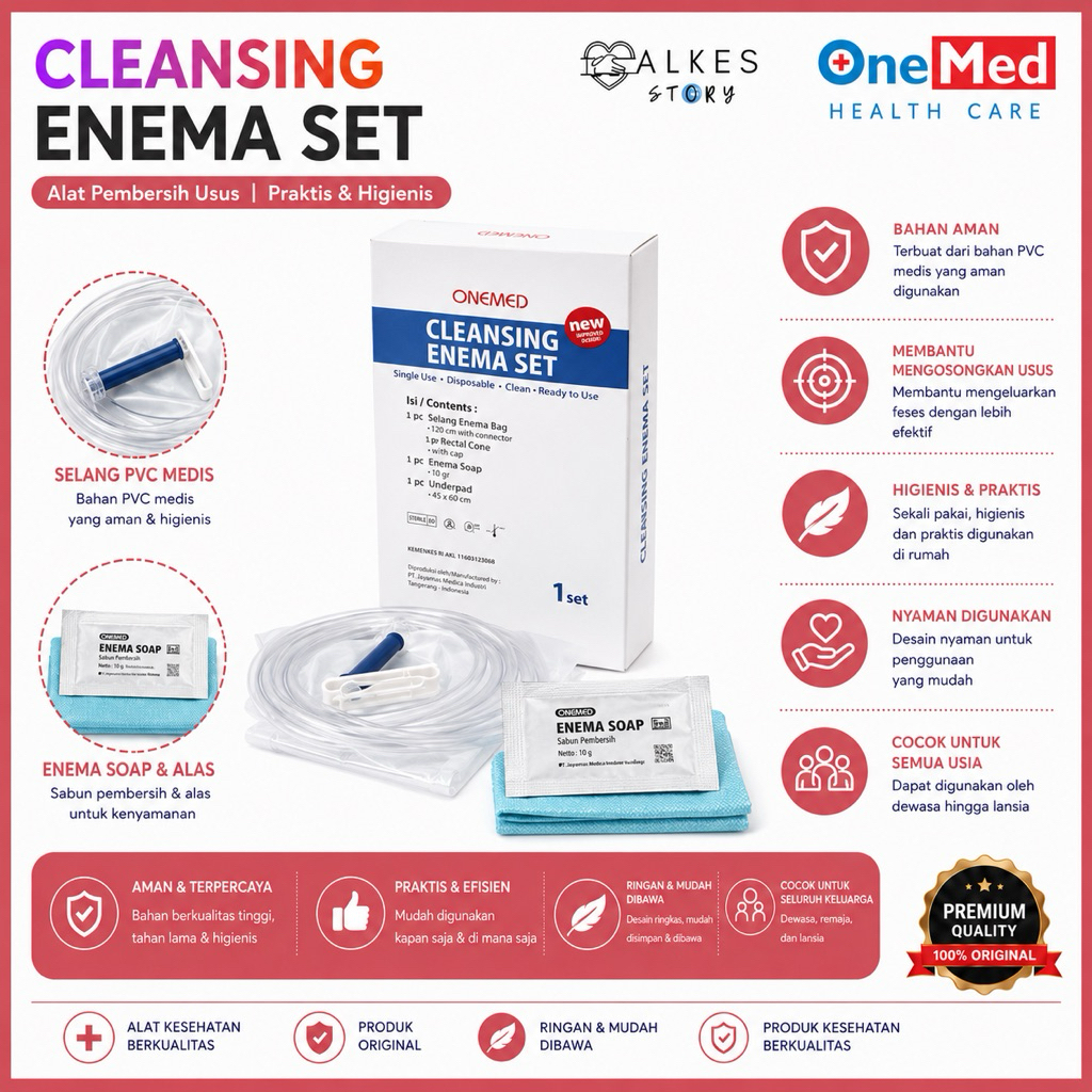 ONEMED-ALKESSTORY Enema Set/Cleansing Enema Set