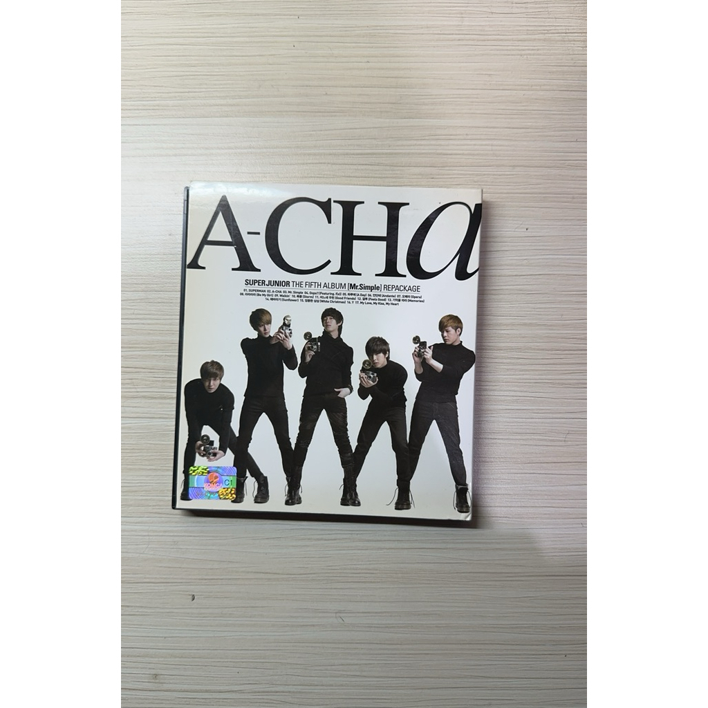 Album Super Junior “ACHA” Fifth Album Mr Simple Repackage